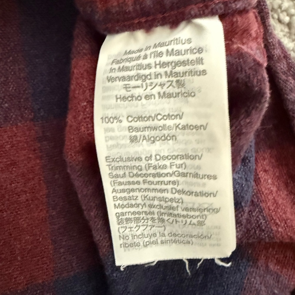 JCrew Men's Flannel - Picture 2 of 2